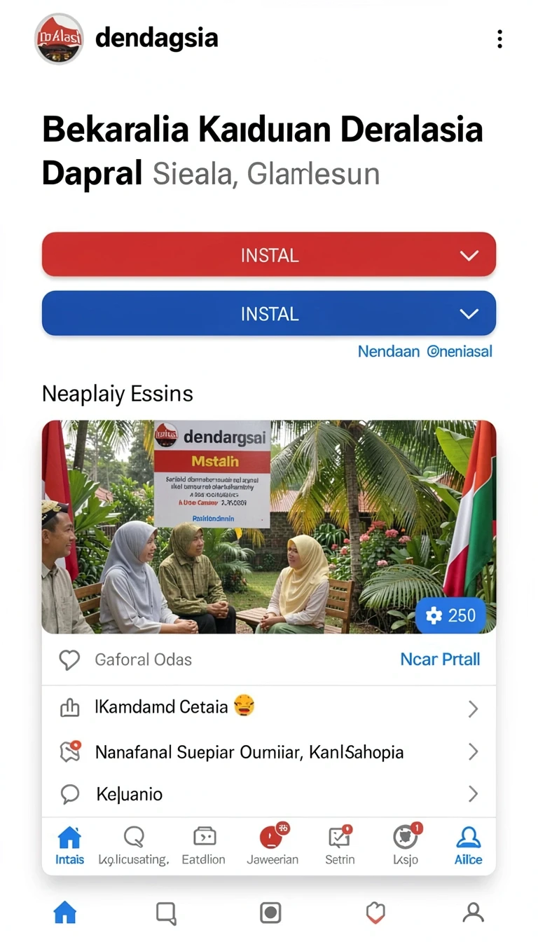 Cuplikan layar menu unduhan harum777 untuk perangkat Android
